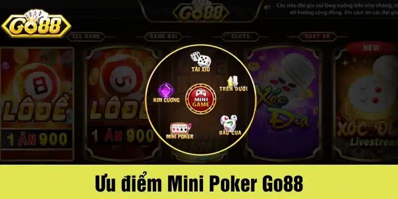 Nơi hội tụ game thủ Poker Go88